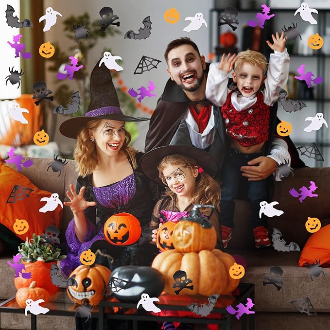 MARFOREVER Halloween Glitter Confetti Decorations, Halloween Party Confetti - Image 4