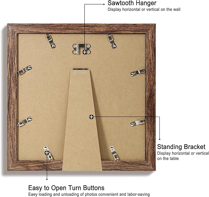 10x10 Picture Frame Set of 4 - Image 5