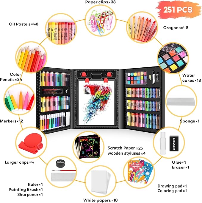 Art Kit, Arts and Crafts Gifts Box - Image 2