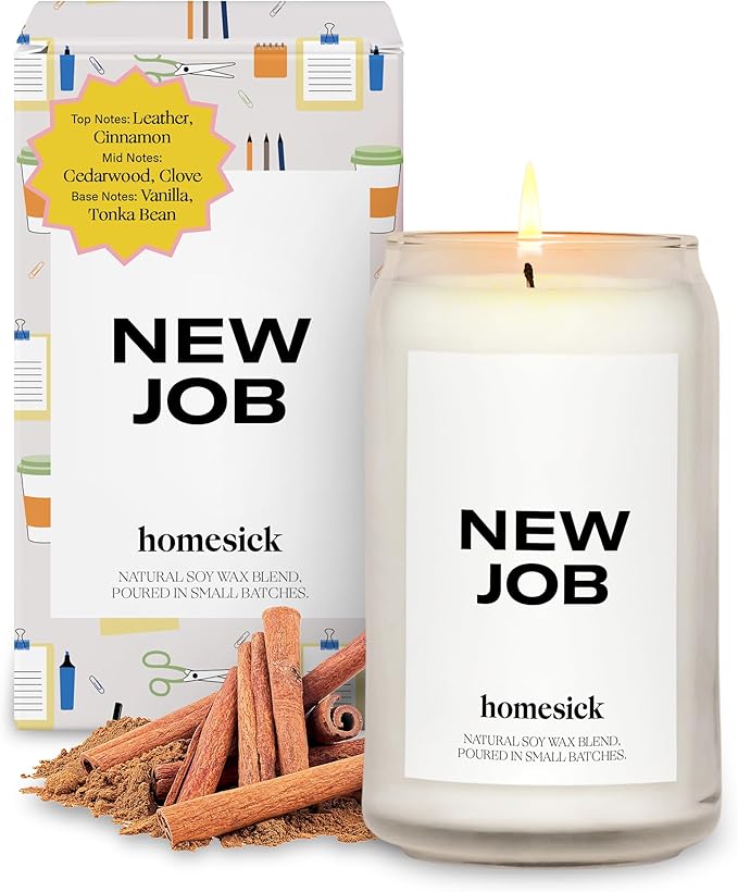 Homesick New Job Scented Candle by Homesick