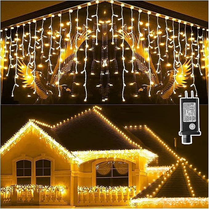 KNONEW 99ft 960 LED Christmas Lights Outdoor Decorations by KNONEW