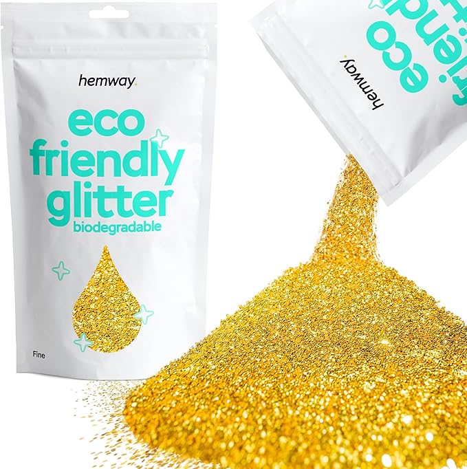 Hemway Eco Friendly Biodegradable Glitter 100g / 3.5oz Bio Cosmetic Safe by Hemway