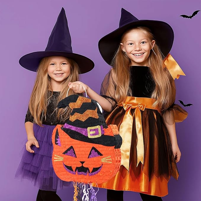 WERNNSAI Halloween Pumpkin Pinata - Image 6