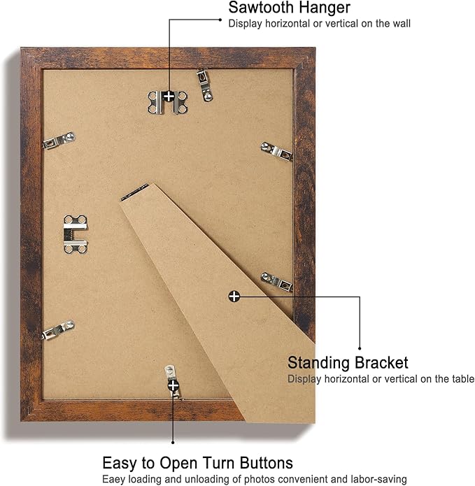 9x12 Picture Frame Set of 4 - Image 5