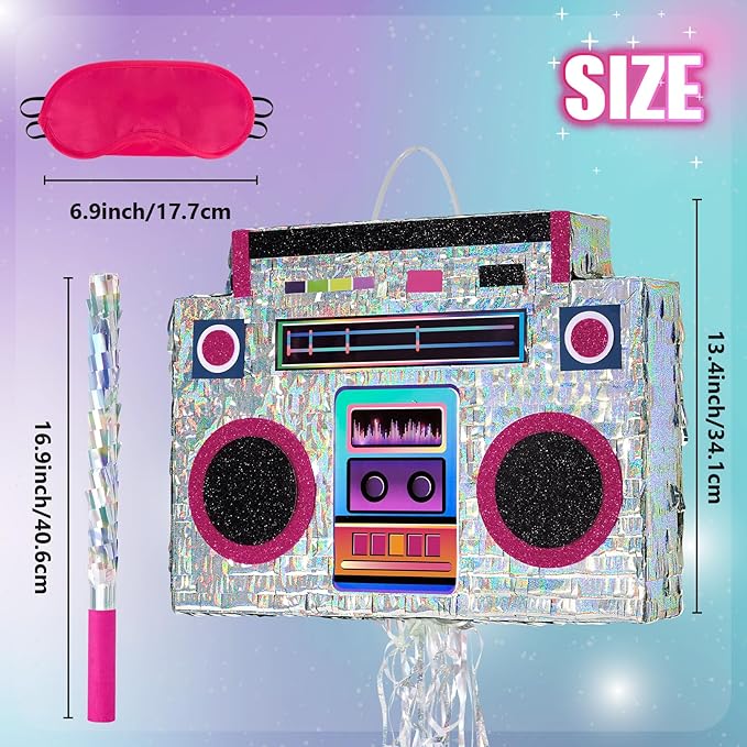 WERNNSAI Music Player Piñata - Image 3