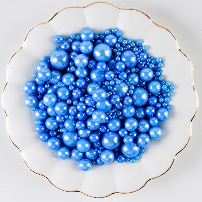 Kasvan Royal Blue Pearl Sugar Sprinkles - Image 8