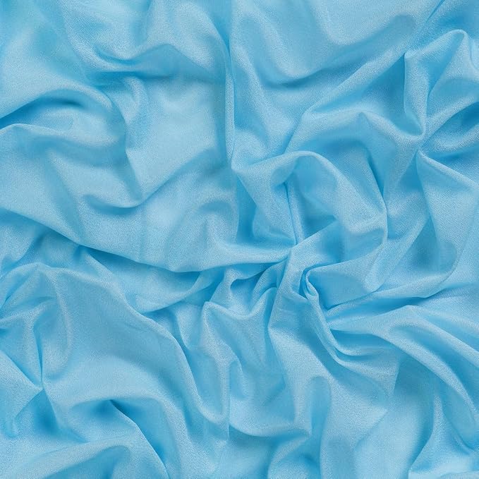 VDS Pack of 1 Panel Wedding Arch Draping Fabric Sheer Chiffon Fabric Drapery - Image 7