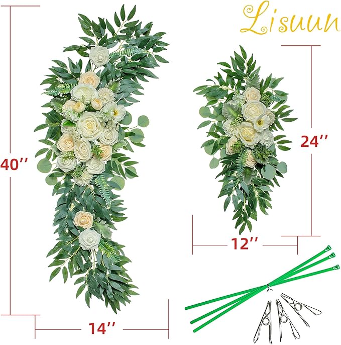 Wedding Arch Flowers, Artificial Flowers - Image 6