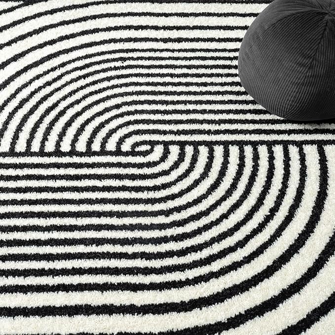 Abani Rugs Nuevo NUE150A Beige Arch Pattern Knot Area Rug - Image 7
