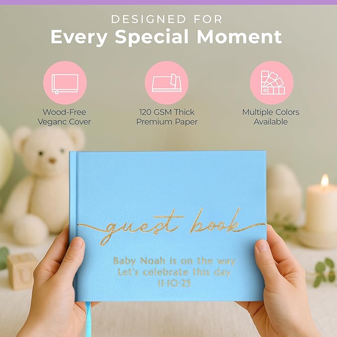 Promot Personalized Guestbook for Party - Image 2