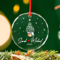 Personalized Glass Ornament 2025 by Noni