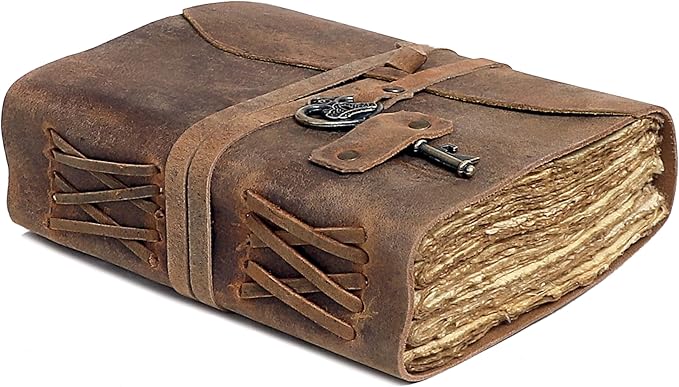 Vintage Leather Journal by cuero