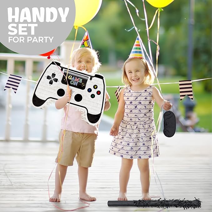 White Game Controller Pinatas Bundle - Image 6