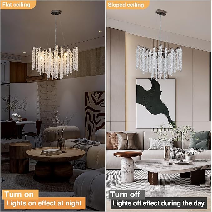 YUYI Modern Crystal Chandeliers - Image 6