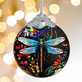 Stained Glass Effections, Christmas Tree 4 Inch Acrylic Ornament Art, Christmas by Sensemory