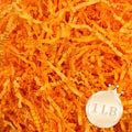 1 LB Fluorescent Orange Crinkle Cut Paper Shred Filler Great by Zankubom