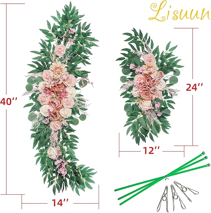 Wedding Arch Flowers, Artificial Flowers - Image 6