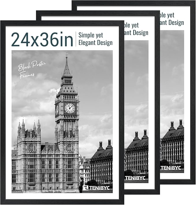 24x36 Poster Frame 3 Pack by TENiBYC