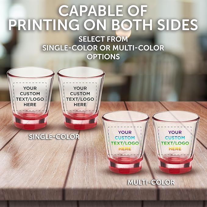 Custom Shot Glasses 1.75 oz. Set of 50, Personalized Bulk Pack - Image 6