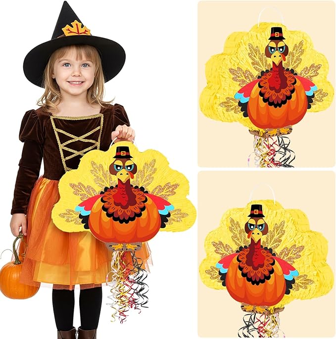 WERNNSAI Thanksgiving Turkey Pinata - Image 5