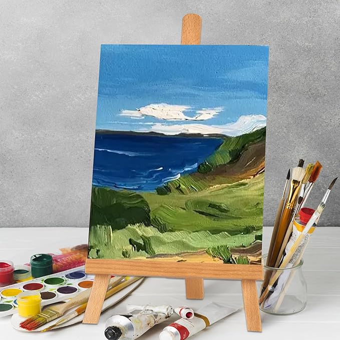 16 Inch Tabletop Easel Stand for Painting Canvas Table Top Easels for Display - Image 2