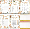 Teling 145 Pieces Bridal Shower Game Bridal Shower Favors Set Wedding Games by Teling