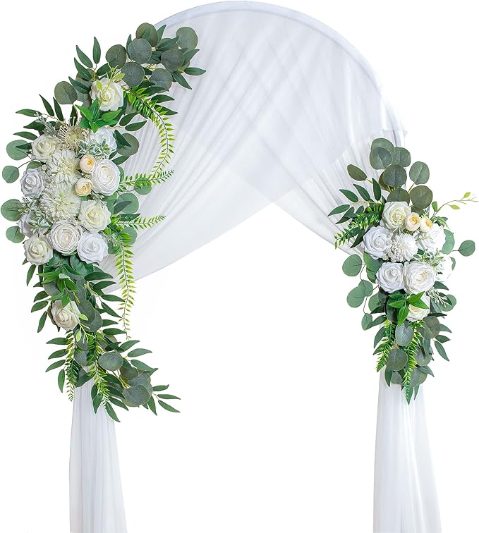 Wedding Arch Flowers, Artificial Flowers by Lisuun
