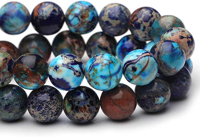 10mm Natural Stone Beads for Jewelry Making - Image 4