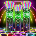 300 Ultra Bright Glow Sticks Bulk by GlowMind