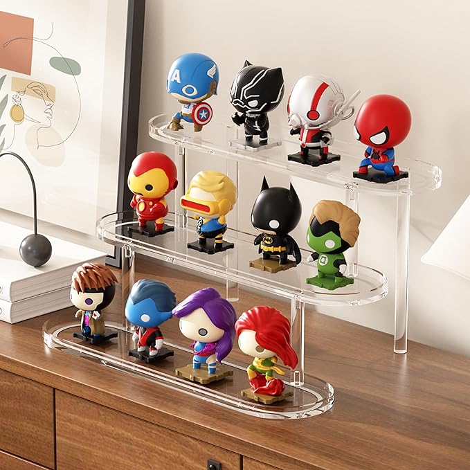 Acrylic Riser Display Shelf for  Funko-POP Figures, Floating - Image 4