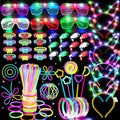 156PCS Glow in The Dark Party Supplies by Thremhoo