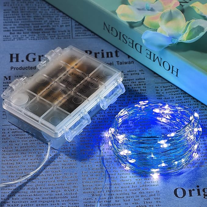 4 Pack 16.4 Ft. Battery Operated Outdoor String Lights - Image 2