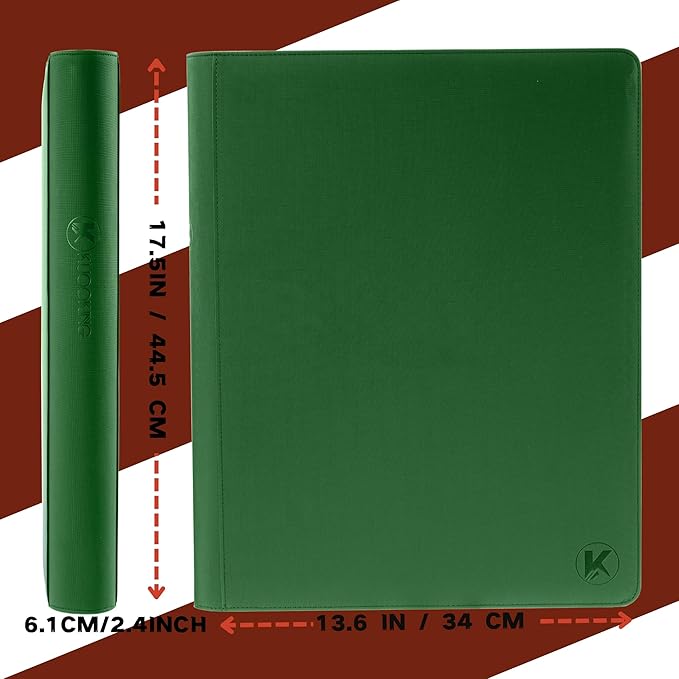 1408+ Pockets Trading Card Binder, 16-Pocket Card Ablum Compatible - Image 6