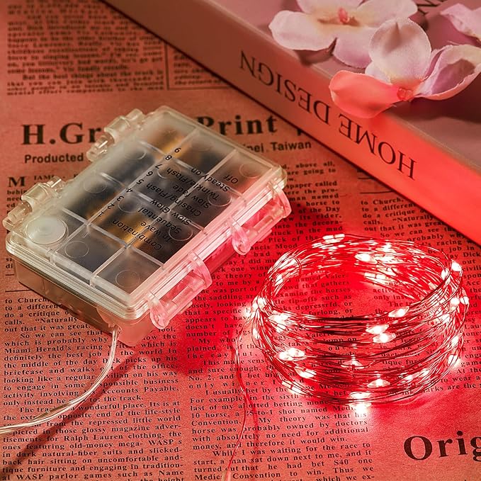 4 Pack 16.4 Ft. Battery Operated Outdoor String Lights - Image 3