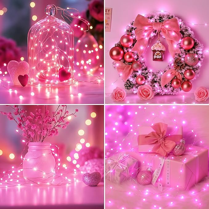 12 Pack Fairy Lights Battery Operated - 7ft 20 Led Twinkle Lights 3 Modes - Image 2