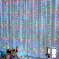 JMEXSUSS 300LED Easter Decorations Curtain Lights by JMEXSUSS