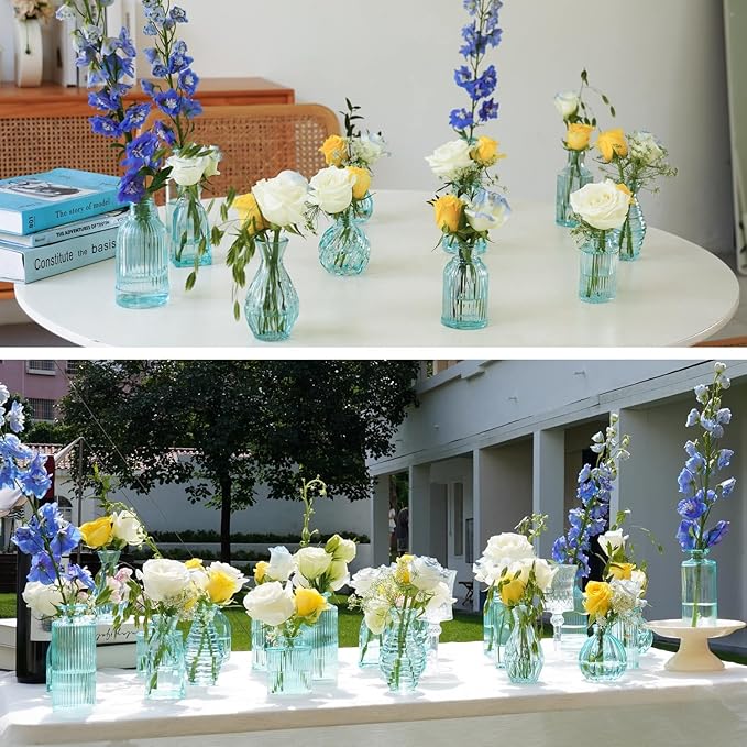 Bud Vases in Bulk 24, Small Vases - Image 5