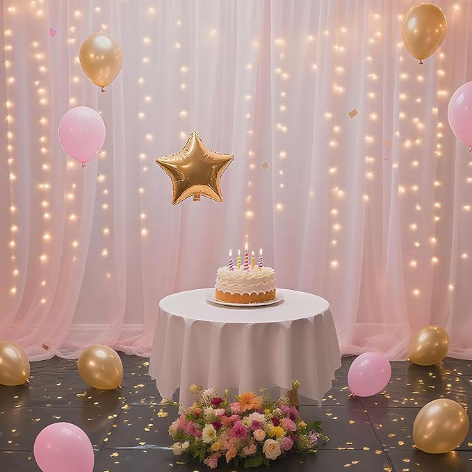 10×10ft Tulle Backdrop Curtains - Image 6