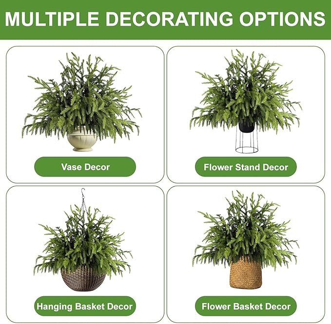 Artgar 50 Pcs Pine Branches - Image 7