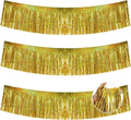 BEISHIDA 3 Packs 30 Feet Metallic Foil Fringe Garland Tinsel Streamers，Laser by Beishida