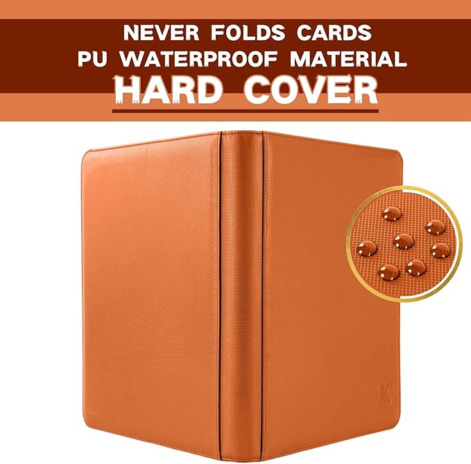1000+ Pockets Trading Card Binder, 16-Pocket Card Ablum Compatible - Image 4