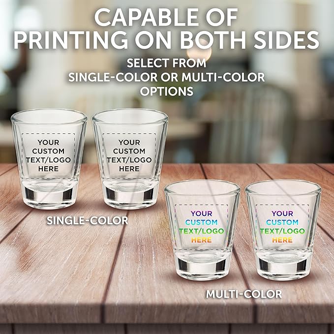 Custom Shot Glasses 1.75 oz. Set of 50, Personalized Bulk Pack - Image 6