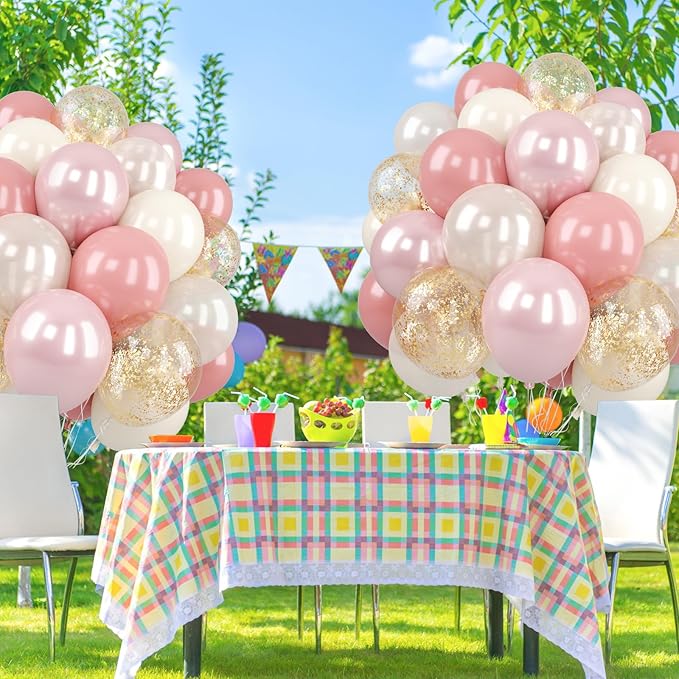 Pink and Gold Balloons - Image 8