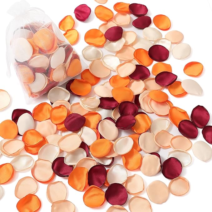 Serwalin 500Pcs Silk Rose Petals Flower Petals by Serwalin