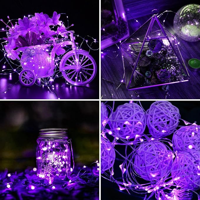 Aogist 12 Pack Fairy Lights 3 Modes 7ft 20 LED Waterproof, Battery Operated - Image 6