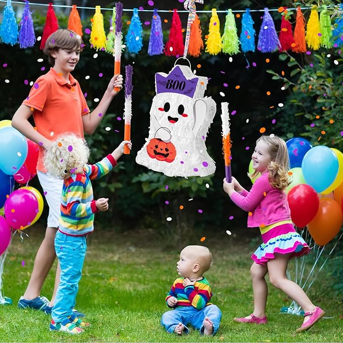 VINTS Halloween Piñata, Cute Ghost Piñata - Image 7