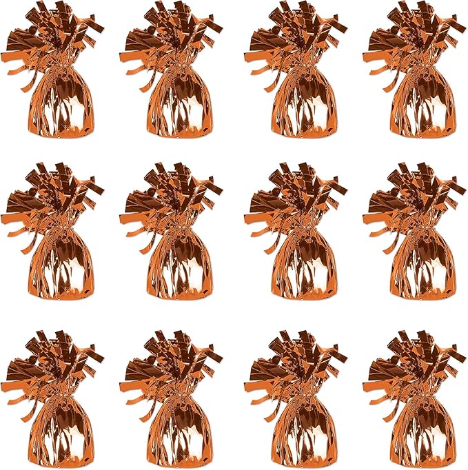 ROYALHOUSE Metallic Plastic Wrapped Balloon Weights by RoyalHouse