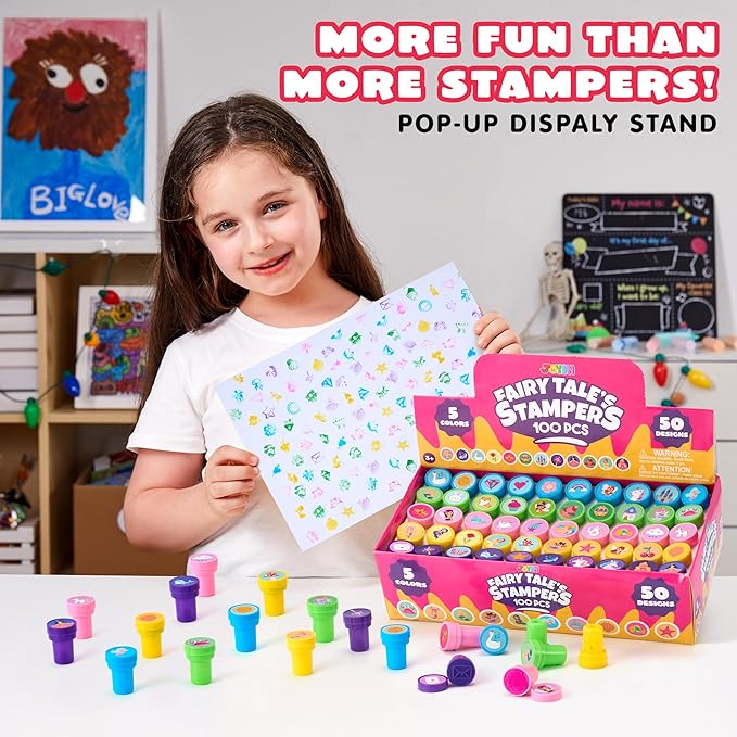JOYIN 100PCS FairyTale's Stamps - Image 5