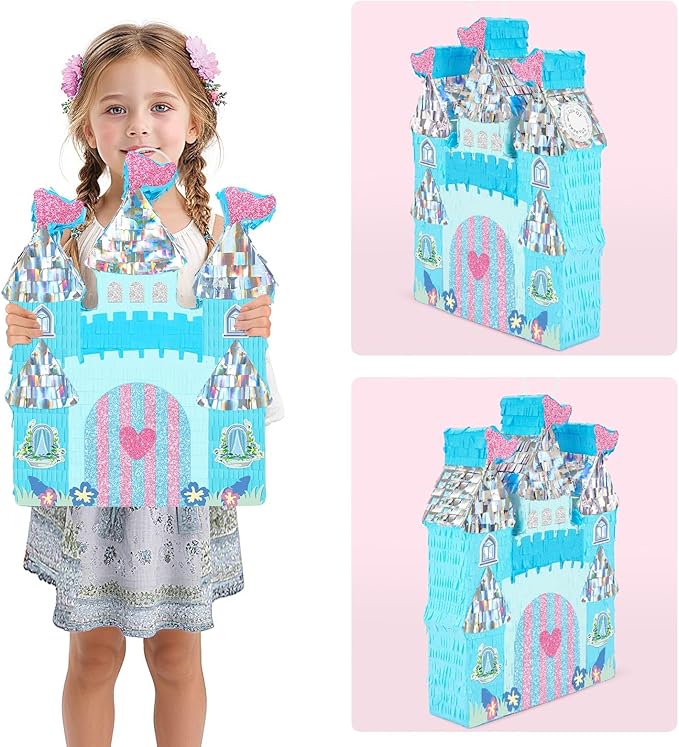 WERNNSAI Princess Castle Pinata - Image 5