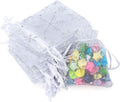 jijAcraft 3x4 Inch Christmas Organza Bags by jijAcraft